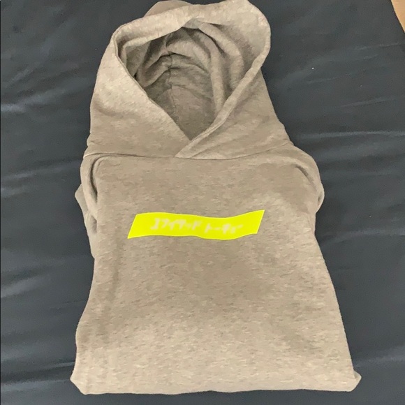 United Tokyo oversized grey sweater hoodie - Picture 1 of 8